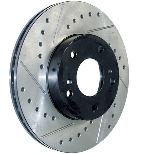 Stoptech Disc Brake Rotor  227.66057r C-tek Sport Drilled/slotted Disc